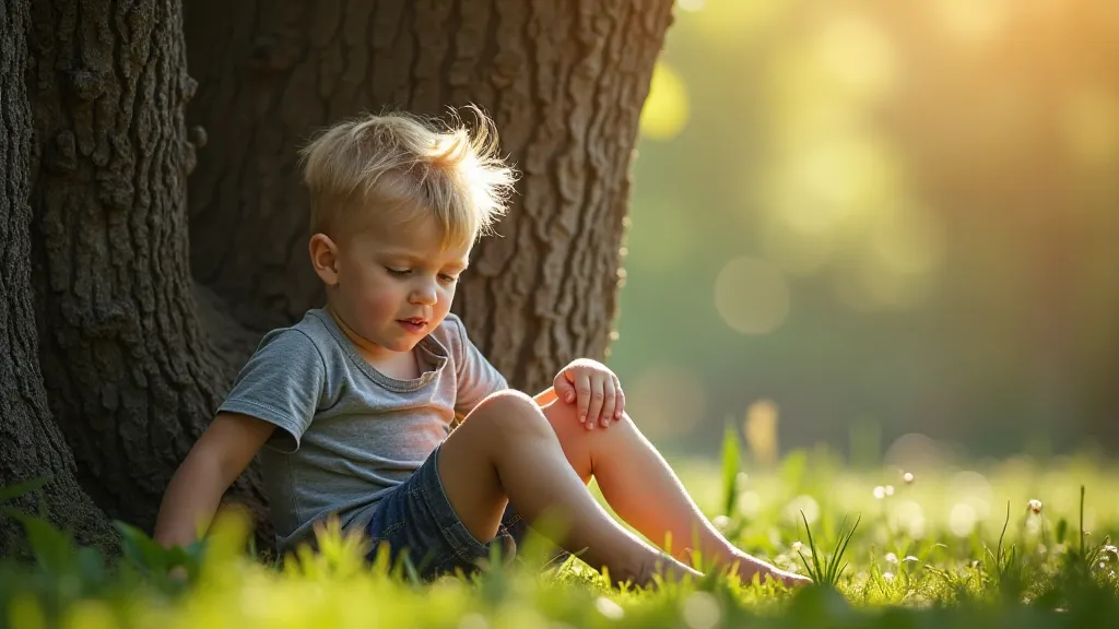 Portrait in shade