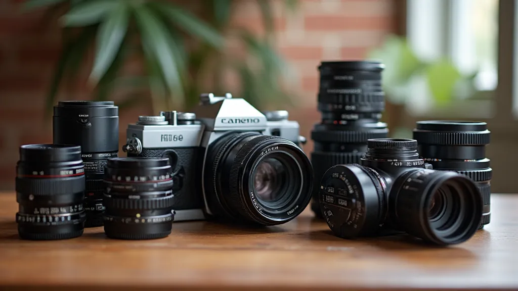 Vintage camera collection